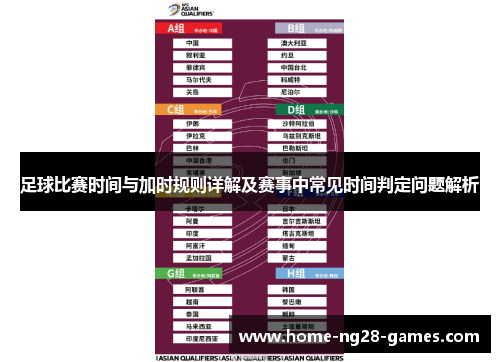 足球比赛时间与加时规则详解及赛事中常见时间判定问题解析