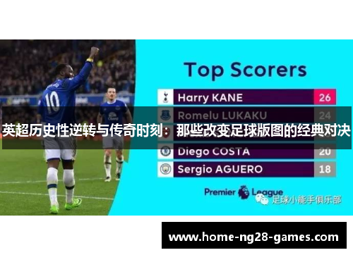 英超历史性逆转与传奇时刻：那些改变足球版图的经典对决